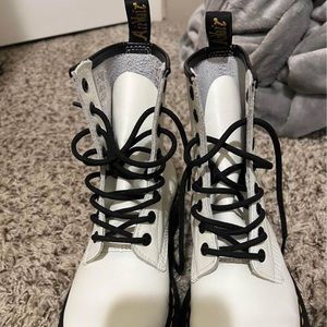 White Docs. Worn twice and size 6